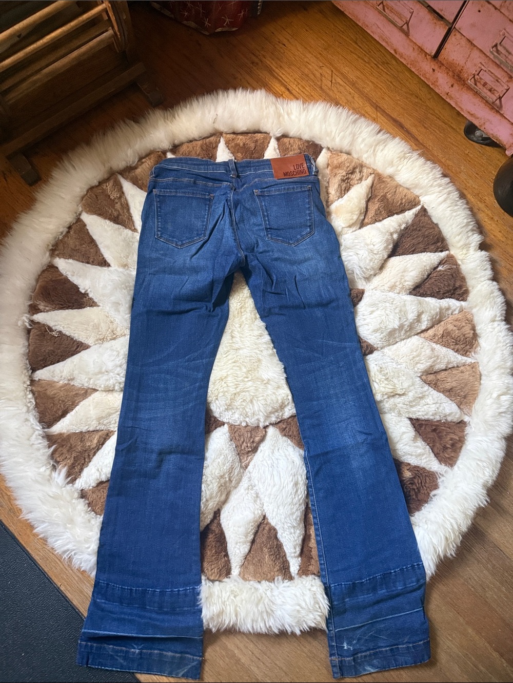 Love Moschino Dark Blue boot cut Jeans